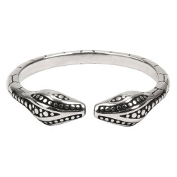 MenSteel Anneau de gland Two Snake
